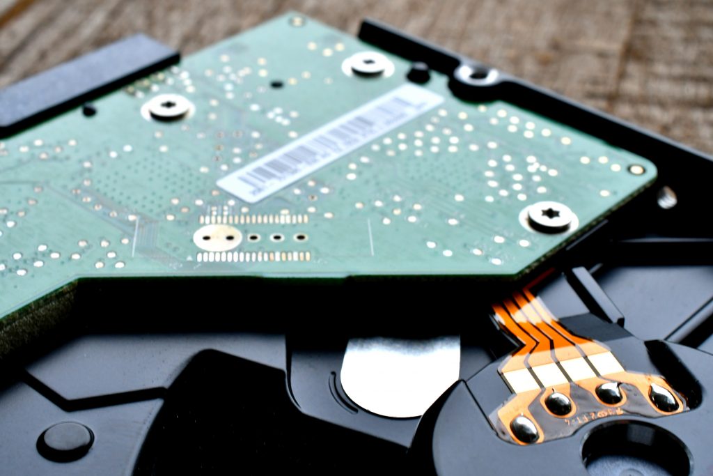 circuit-board-of-a-hard-drive